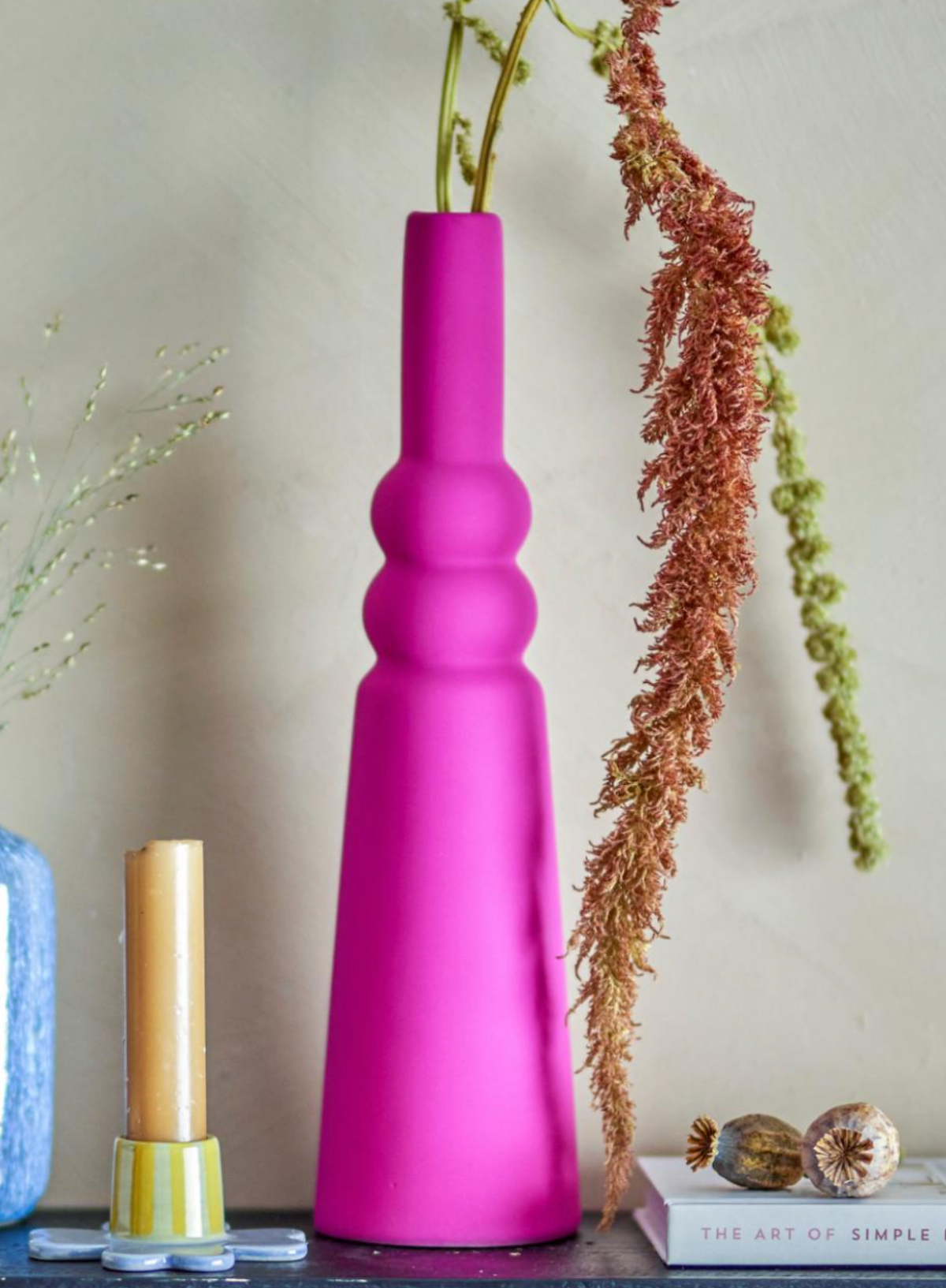 Pink Isolde Vase from Bloomingville