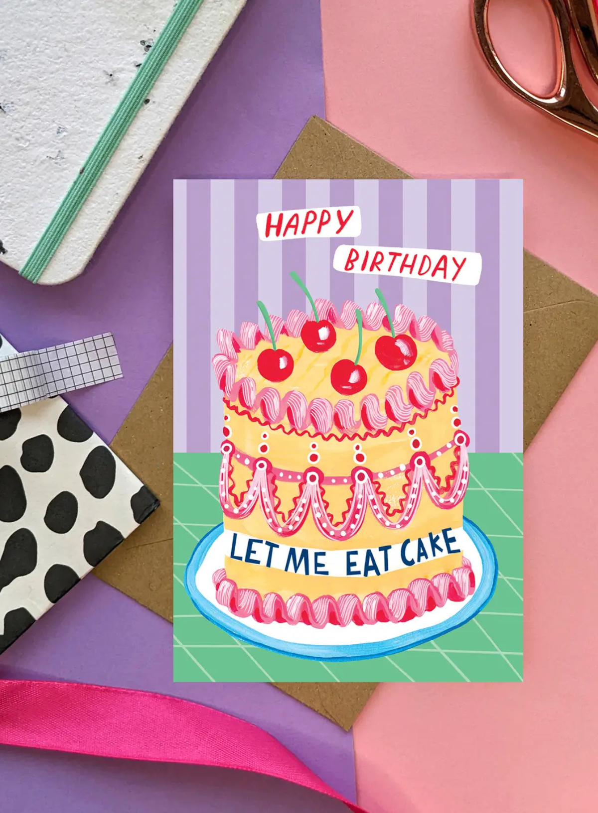 Birthday Cake Card from Callie Stay Cool
