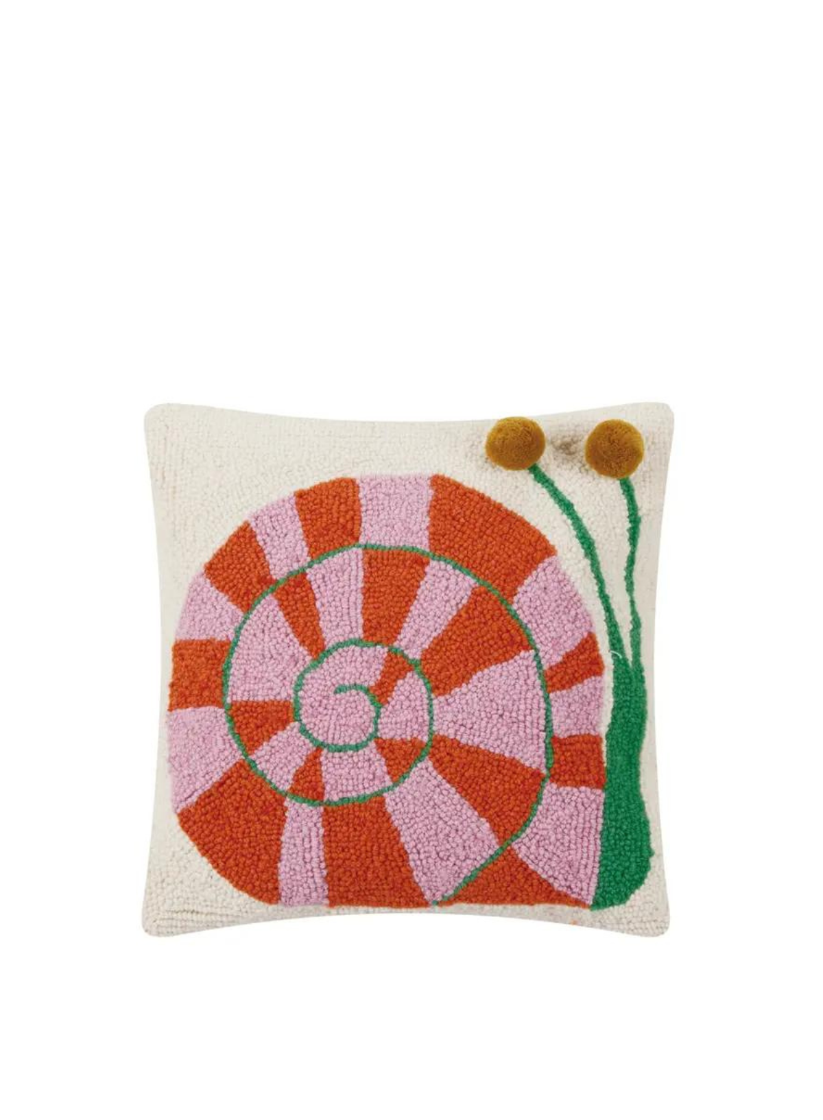 Snails Pace W/Pom Pom Eyes Hook Cushion from Peking Handicraft
