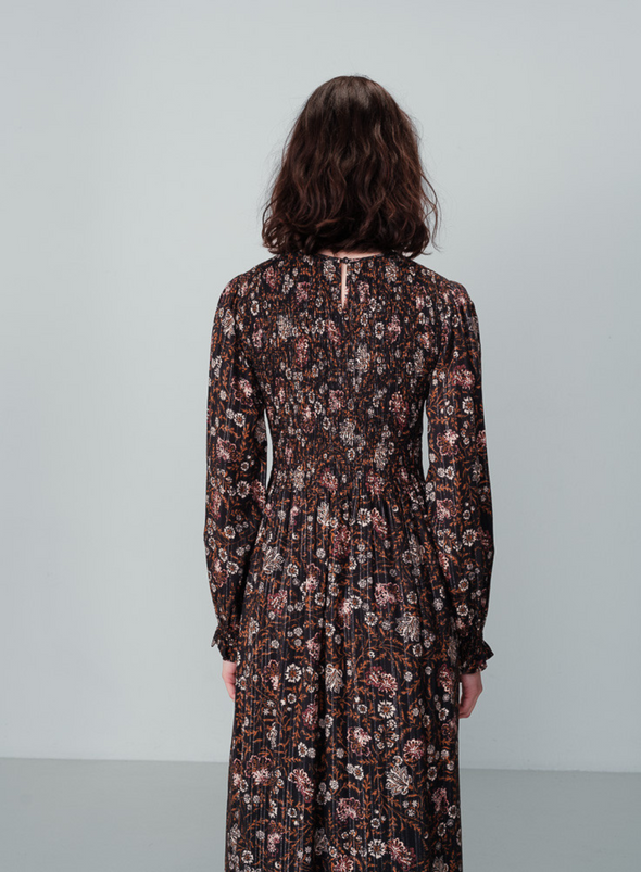Nova Midi Dress in Noir from Grace & Mila