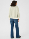Ellery Knit Pullover in Oil Green/Turtled from Kaffe