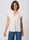 Liany Via Blouse in Chalk from Kaffe