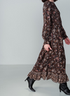 Nova Midi Dress in Noir from Grace & Mila