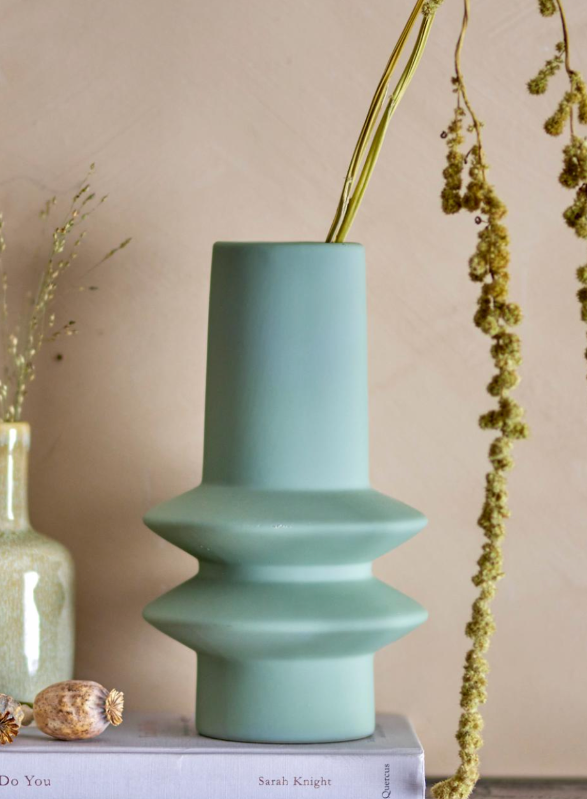 Green Isold Vase from Bloomingville