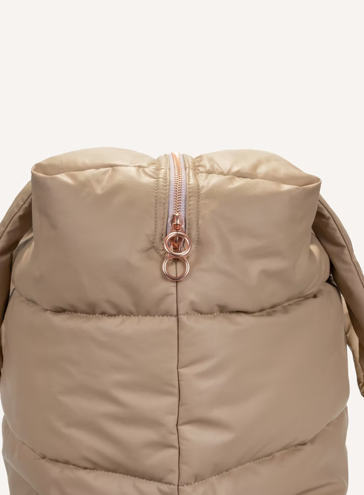 Camill Big Puffy Weekend Bag in Porcini from Rilla Go Rilla