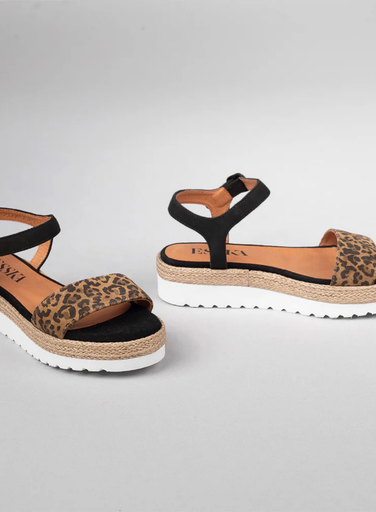 Uma Sandals in Animal from Esska