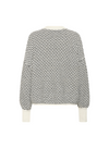 Ellery Knit Pullover in Deep Black/Turtle from Kaffe