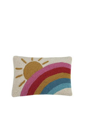 Sun and Rainbow Hook Cushion from Peking Handicraft