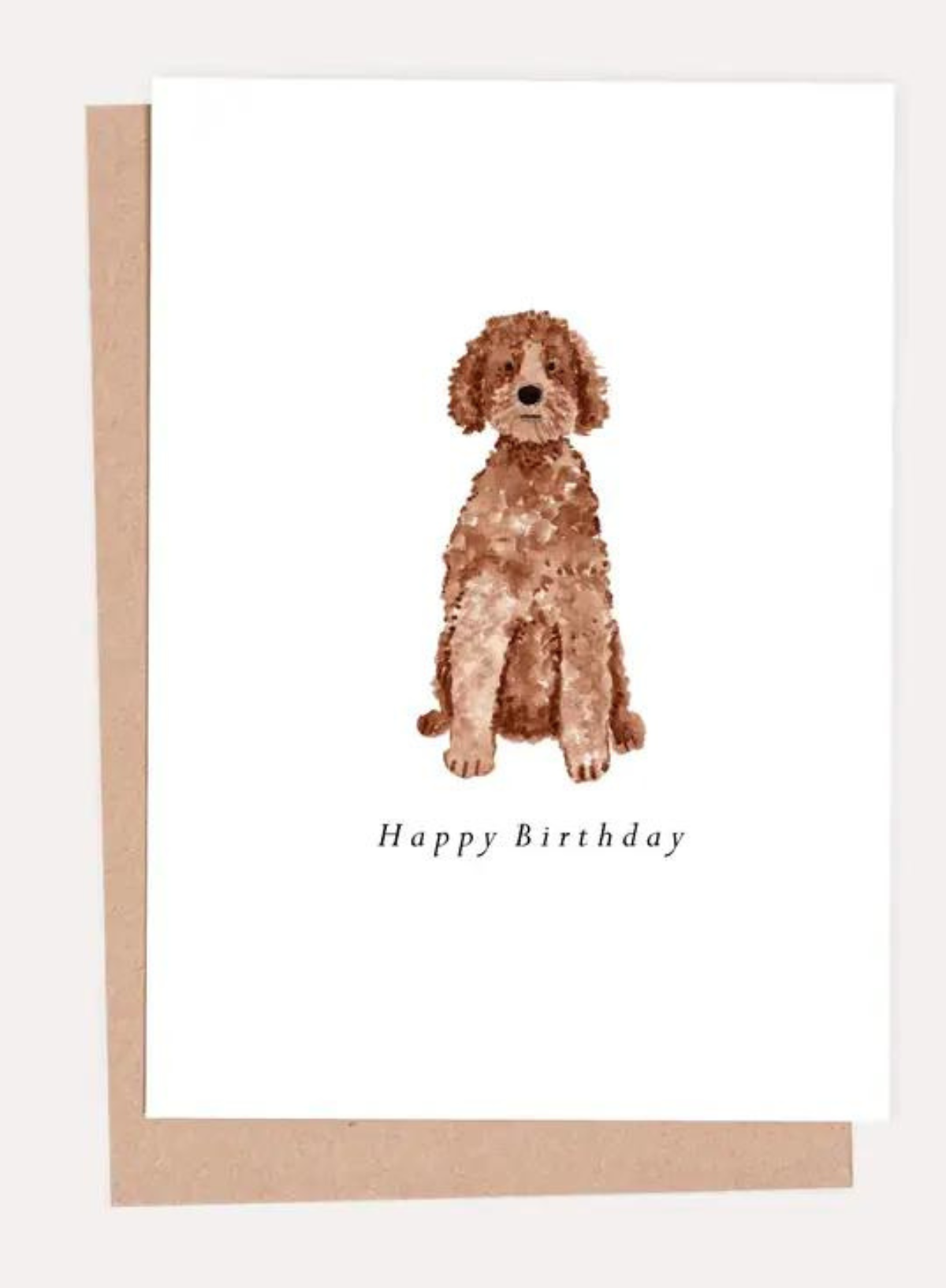 HeatherLucyJ Design Cockapoo Birthday Card