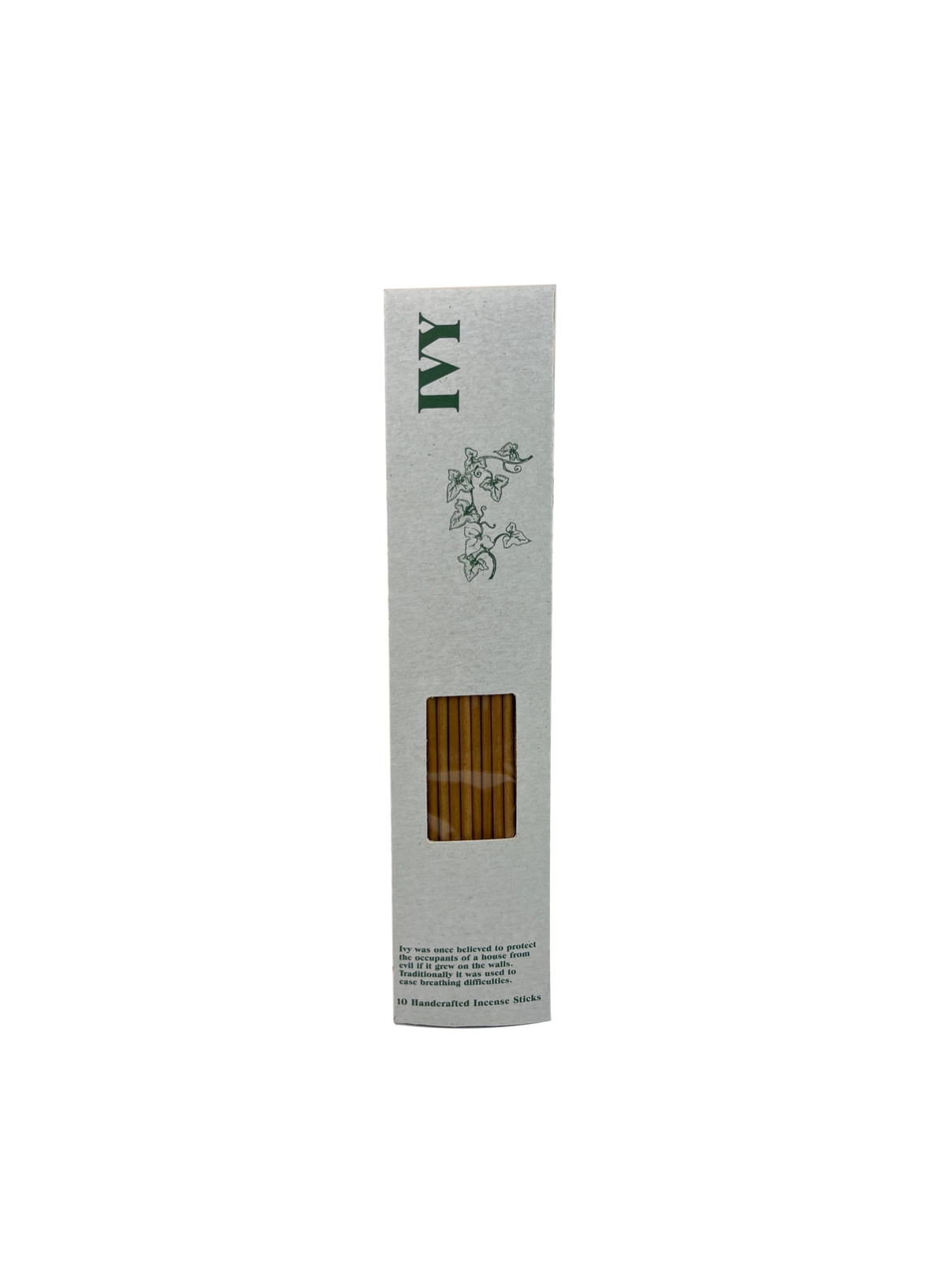 Heaven Scent Green Botanical Pack of 10 Incense Sticks in Ivy