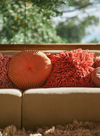 Rugged Woolen Cushion in Cherry Red 50x50cm from HK Living