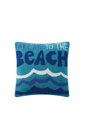 Take Me To The Beach Hook Cushion from Peking Handicraft