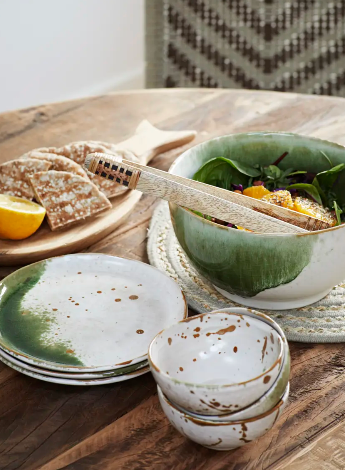 Keilly Stoneware Serving Bowl from Madam Stoltz