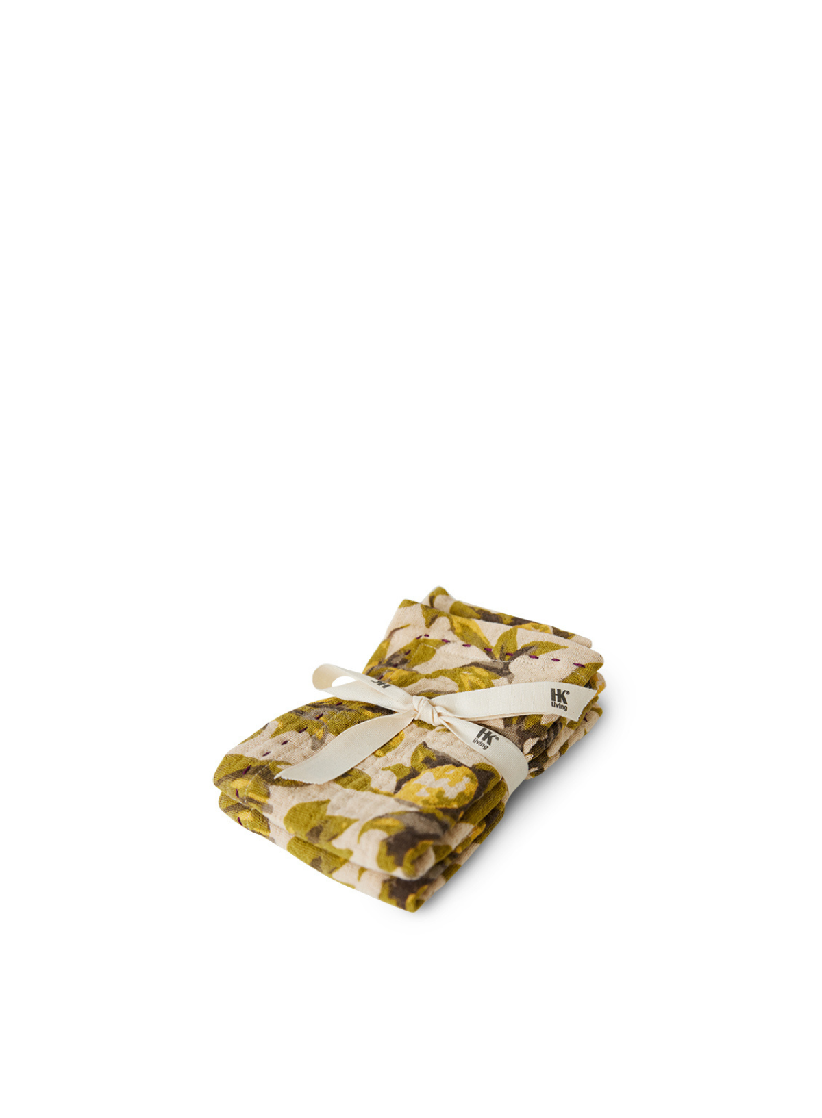Cotton Napkins in Mediterranean Olive from HK Living