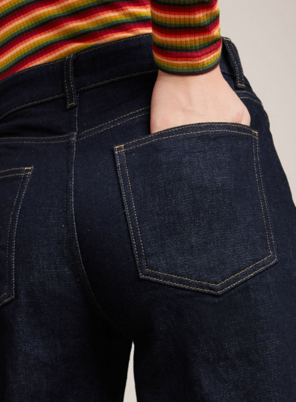 Paige Pants Walker Denim in Indigo Blue from King Louie