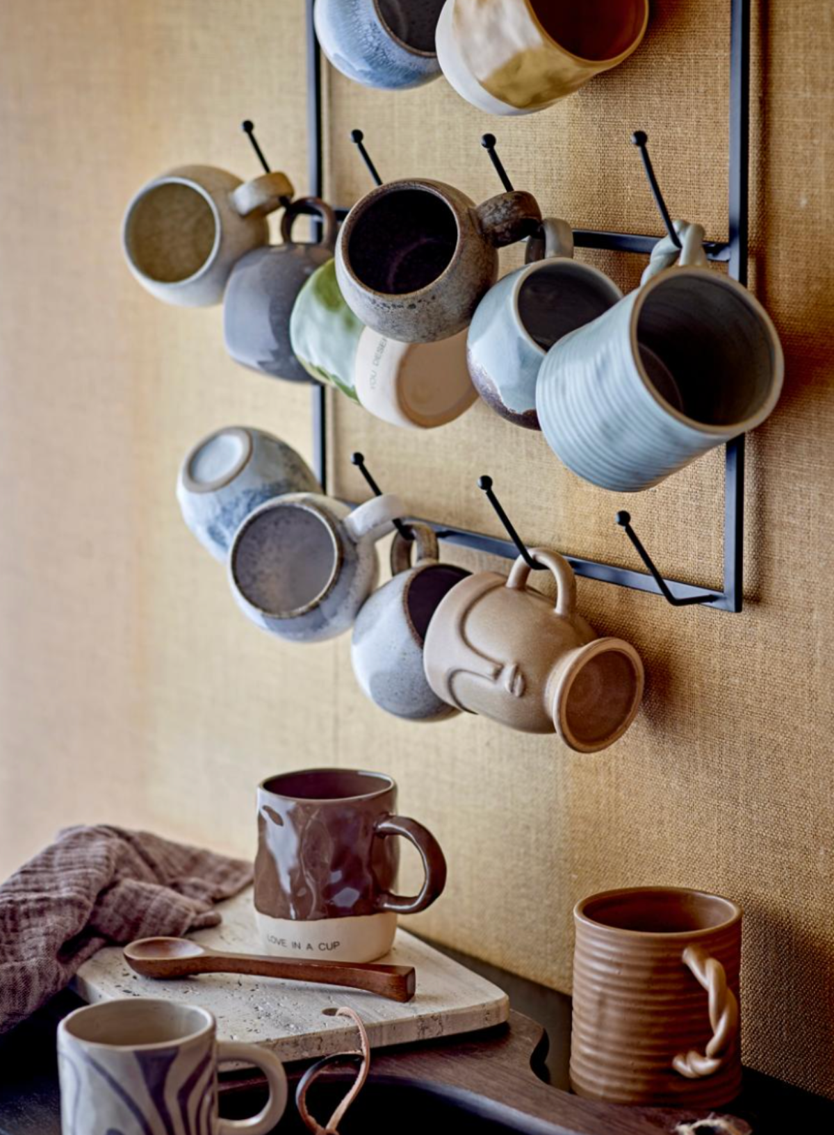 Brown Reanna Mug from Bloomingville