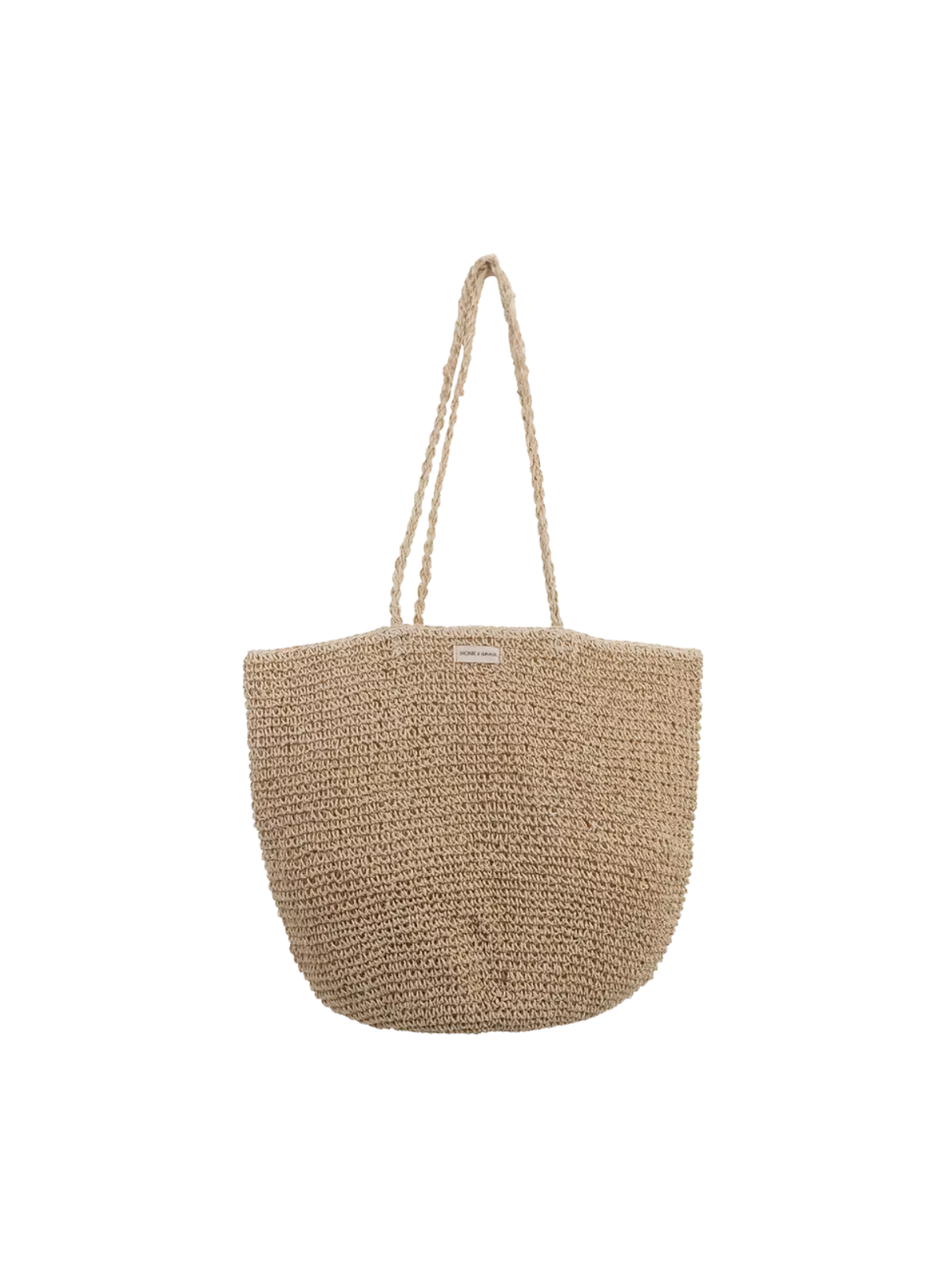 Tsue Straw Bag from Monk & Anna
