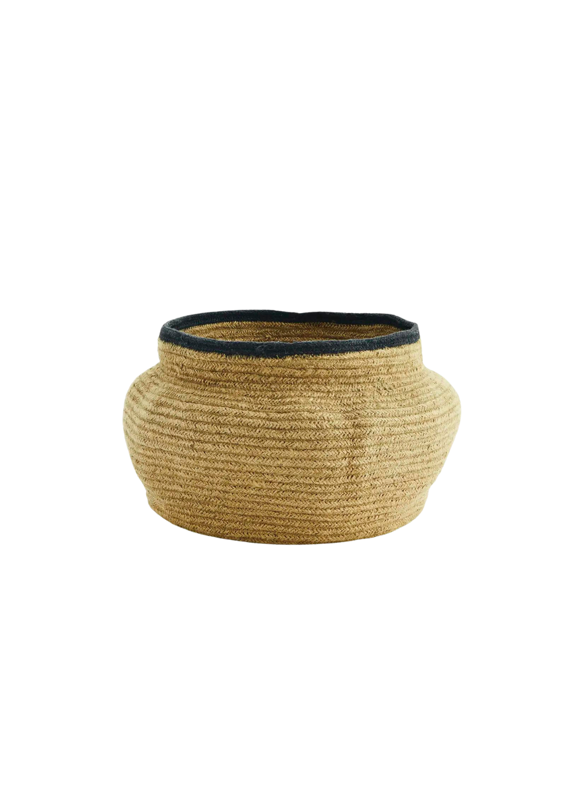 Ollie Round Jute Basket from Madam Stoltz