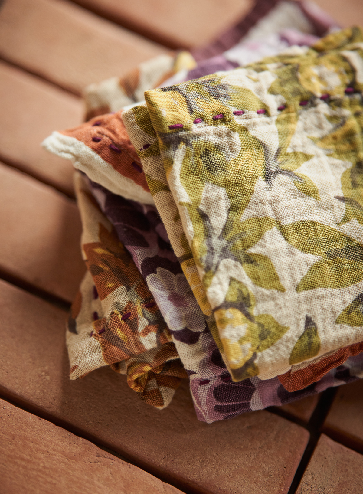 Cotton Napkins in Mediterranean Olive from HK Living