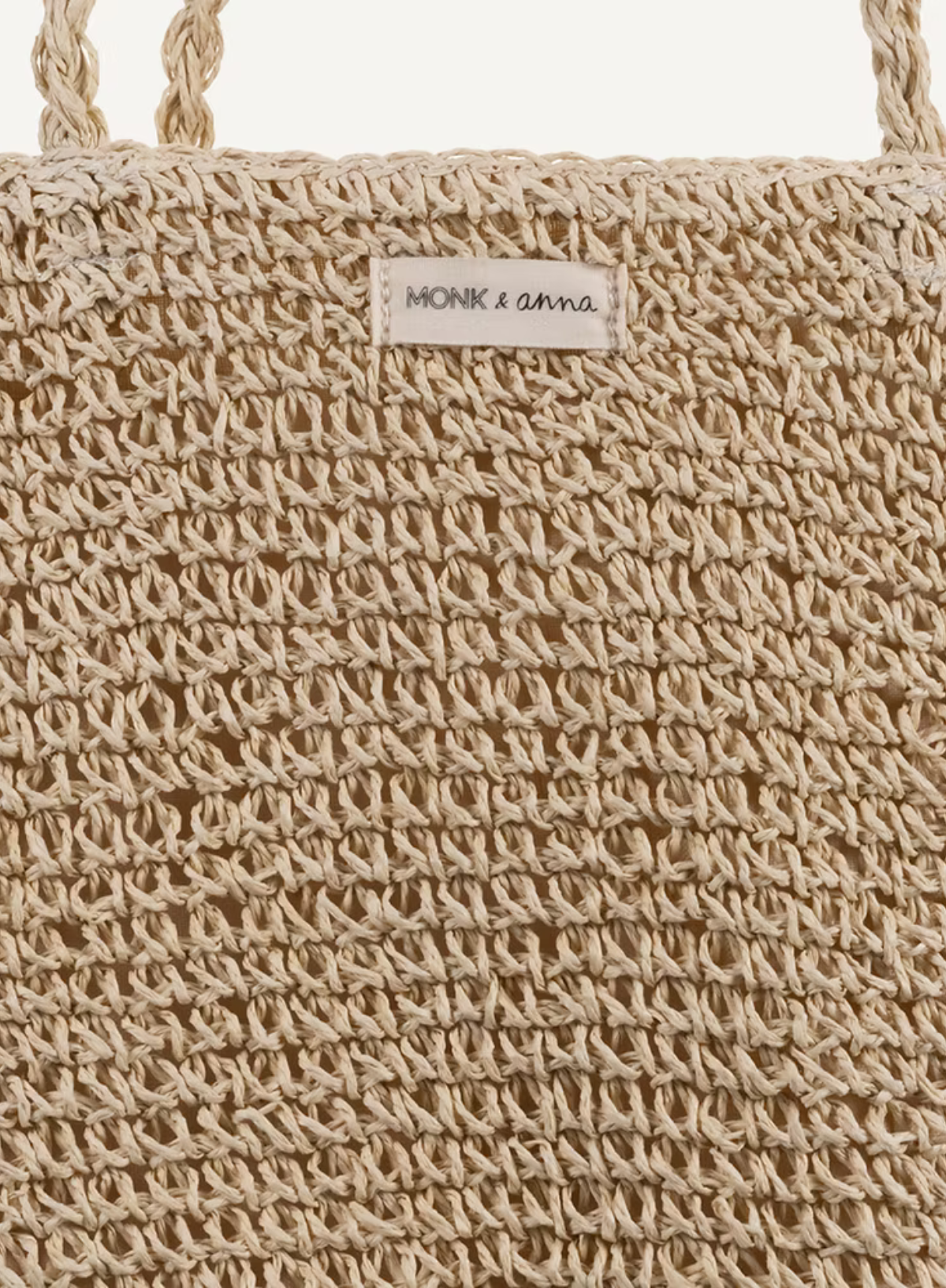 Tsue Straw Bag from Monk & Anna