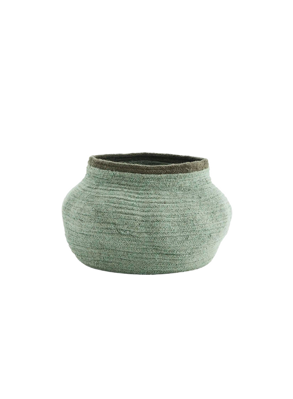 Georgie Round Jute Basket from Madam Stoltz