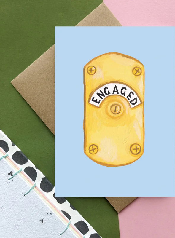 Engagement Card - Lock from Callie Stay Cool
