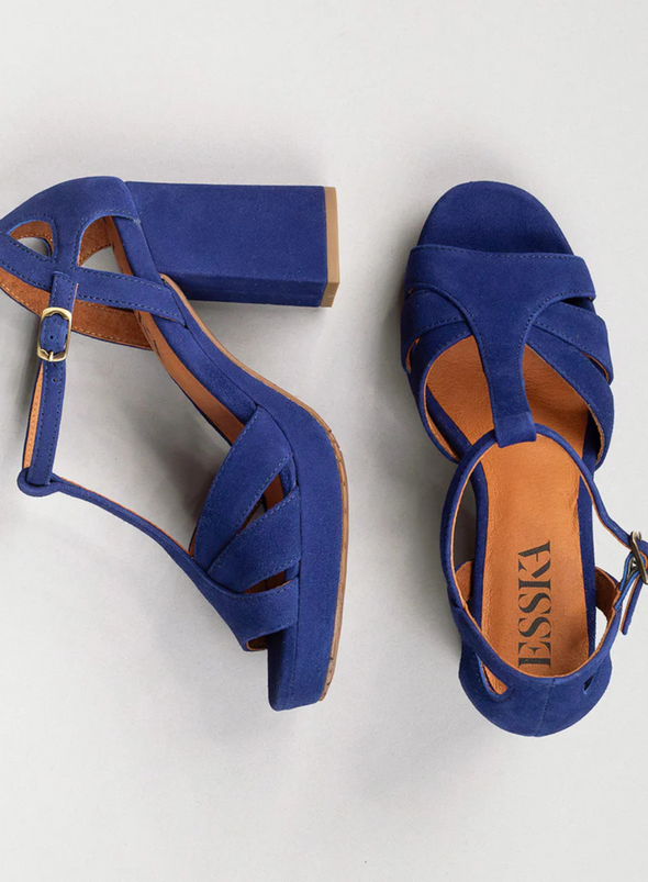 Valerie Heels in Ink Blue from Esska