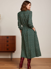 Olive Midi Dress Elliot in Pine Green from King Louie