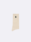 Fir Tree Embroidery Socks in Navy & Chalk from Faguo