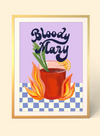 Bloody Mary Cocktail Print: A4 from Eleanor Bowmer