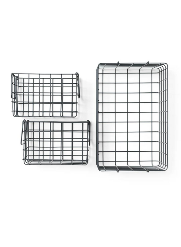 Wire Small Locker Basket from Mustard