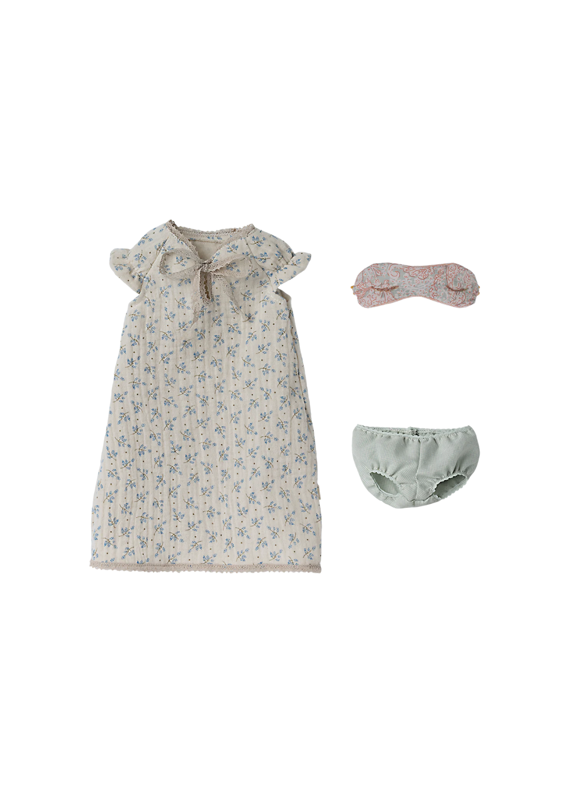 Maileg Maxi Mouse - Wearing Nightgown