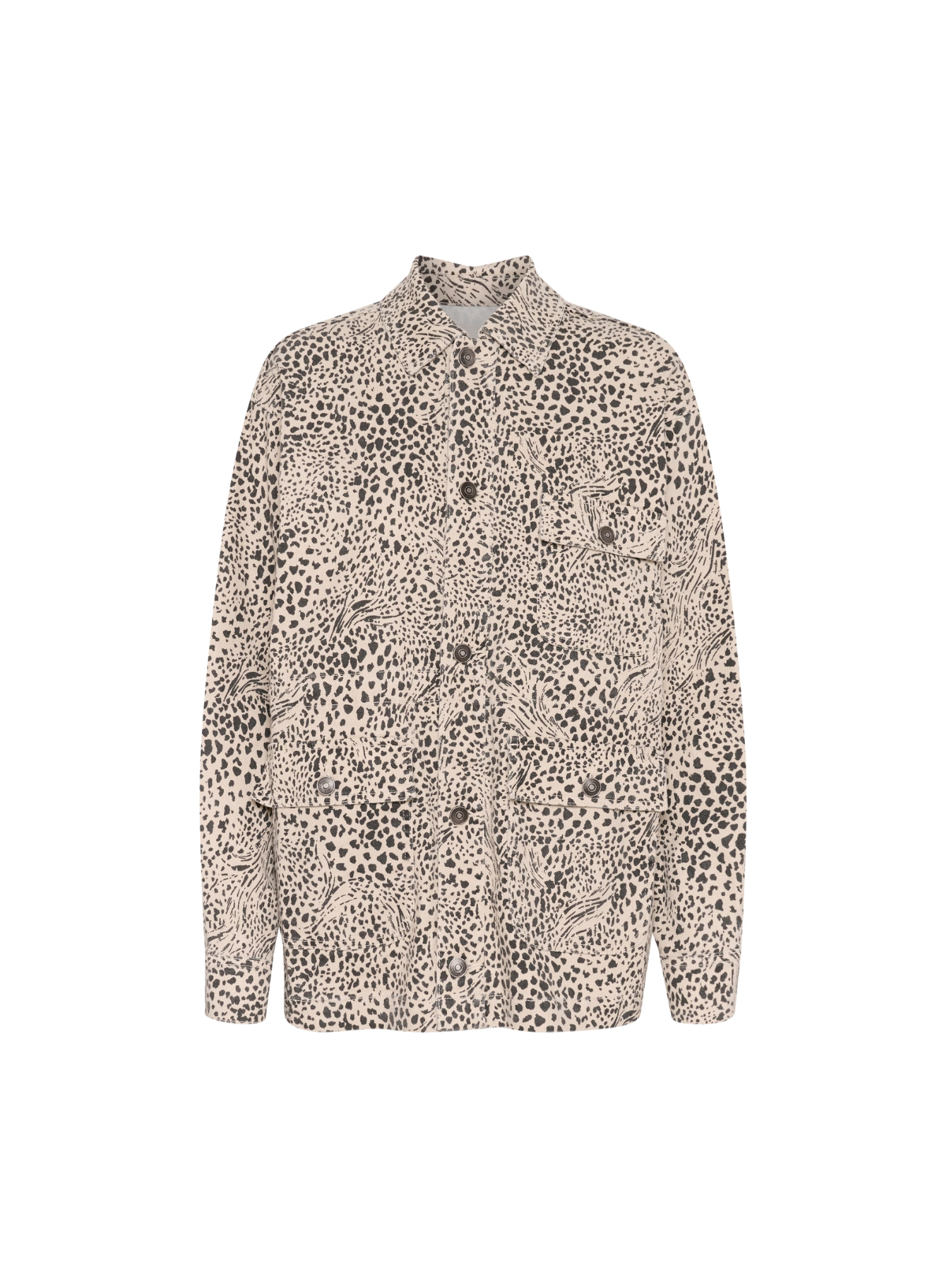 Lisa Jacket in Abstract Leopard from Kaffe