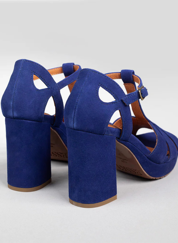 Valerie Heels in Ink Blue from Esska