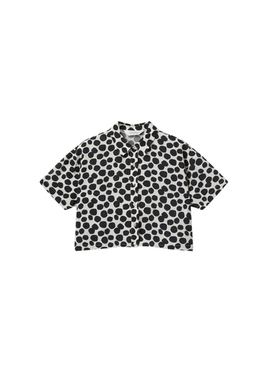 Shirt with Polka Dots in Black from Compañia Fantastica