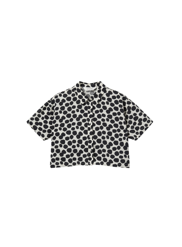 Shirt with Polka Dots in Black from Compañia Fantastica