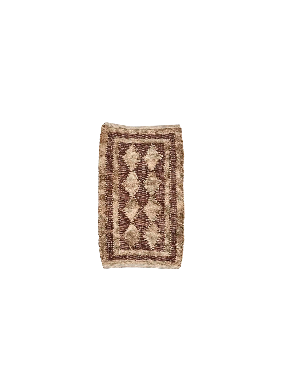Benjy Jute Mat with Leather from Madam Stoltz