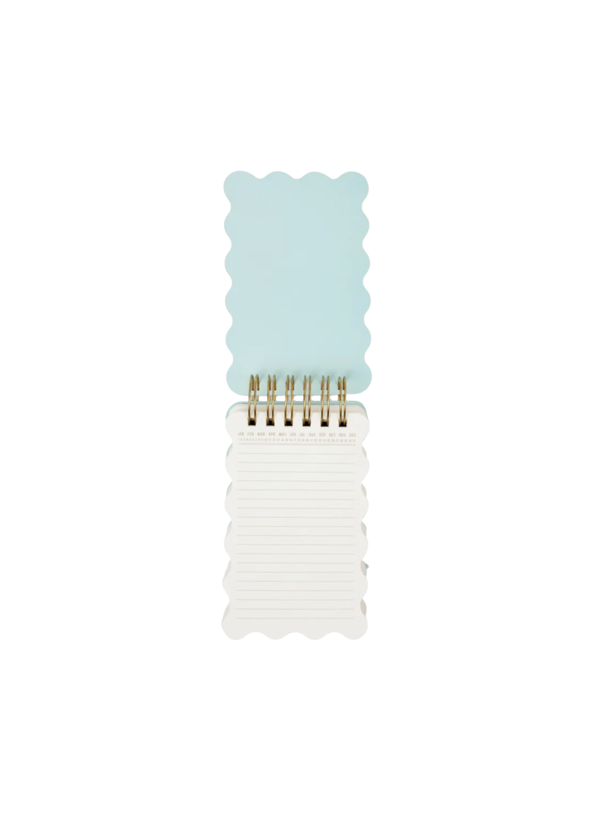 Designworks Ink Marble Wavy Notepad - Teal
