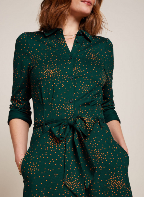 Sheeva Dress Valentine in Pine Green from King Louie