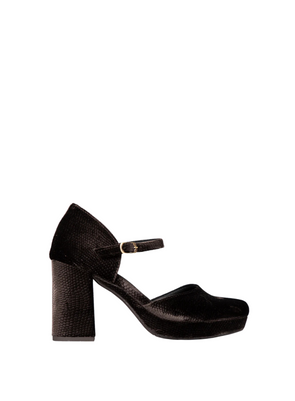 Viv Heels in Carbon from Esska