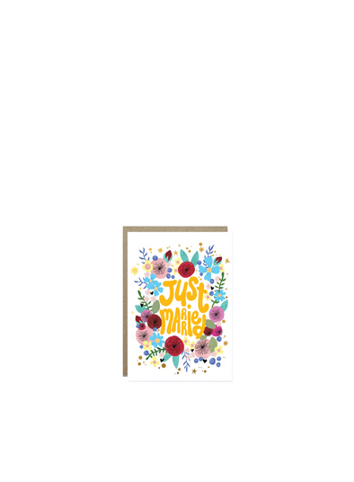 Just Married Card from Callie Stay Cool