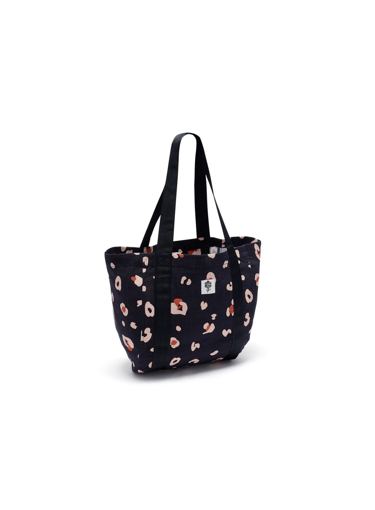 Tonya Bag in Black & Tan Leopard Print from Sugarhill