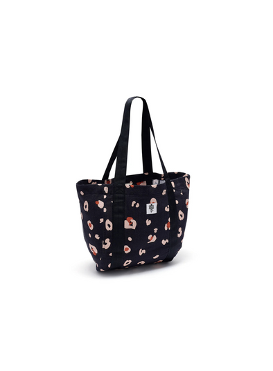 Tonya Bag in Black & Tan Leopard Print from Sugarhill