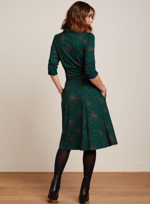 Sheeva Dress Valentine in Pine Green from King Louie