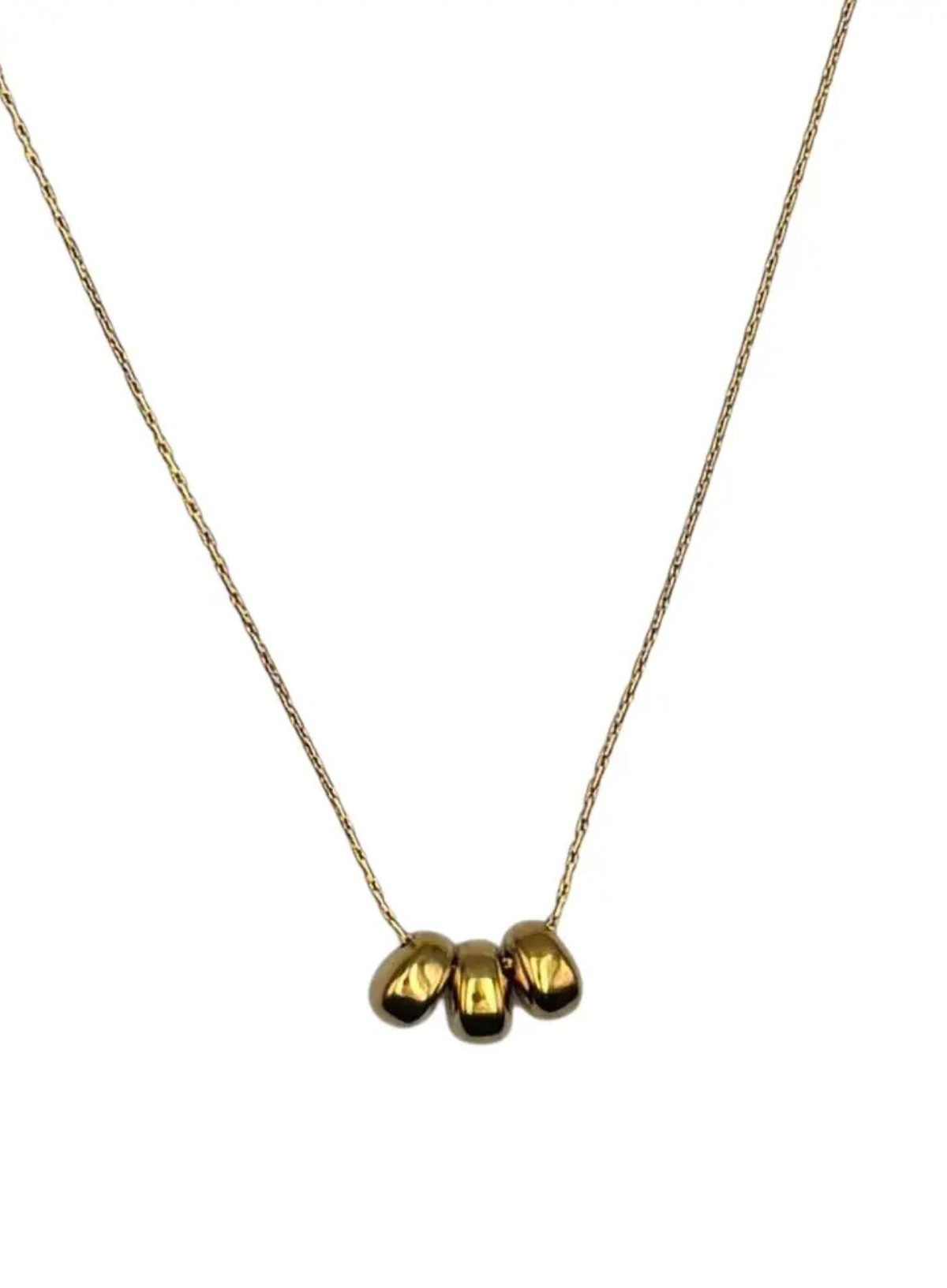 Triple Bead Necklace from Sixton