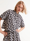 Shirt with Polka Dots in Black from Compañia Fantastica