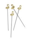 Lily Flamingo Cocktail Picks Set of 4 from Designworks Ink