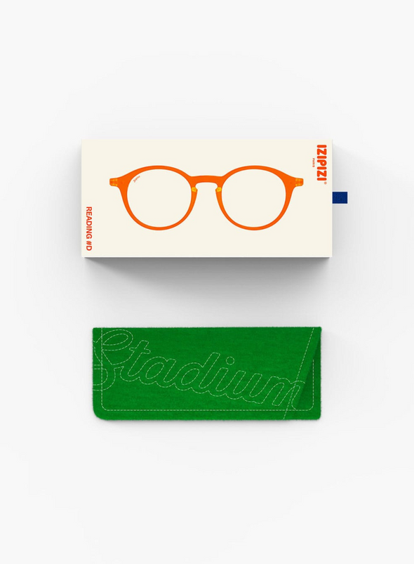#D Reading Glasses in Sporty Blush from Izipizi