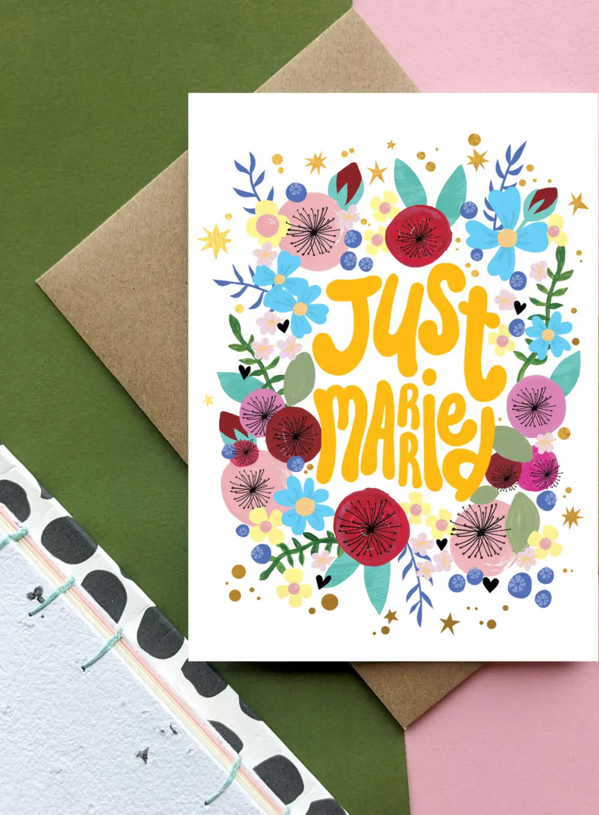 Just Married Card from Callie Stay Cool