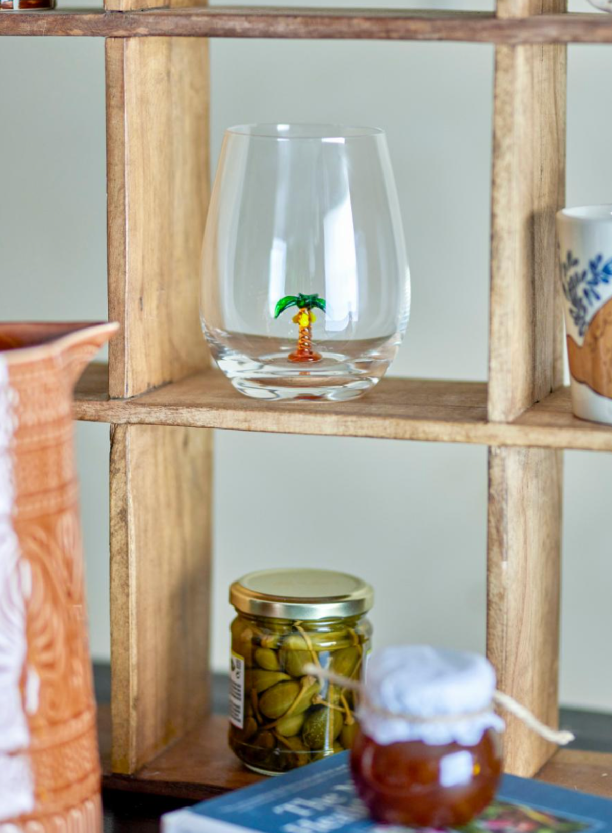 Banana Tree Misa Drinking Glass from Bloomingville